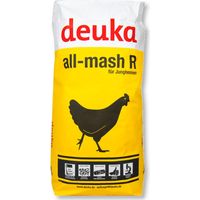 Deuka all-mash R Mehl Aufzuchtfutter m. Cocc. 25 kg Kükenfutter Geflügelfutter