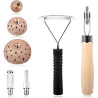 Outils de réparation de pneus Kit de réparation de pneus Kit de réparation de pneus à Plat Rouleau de réparation de pneus avec Tampon de Pneu de 25/42/55mm