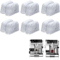 Cartouches filtrantes pour purificateur d'eau compatibles avec les accessoires Ninja Luxe Cafe – Paquet de 12 - FA-