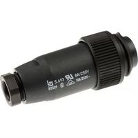 Binder 99-4201-00-07 7pos male circular connector - 693 series - Black