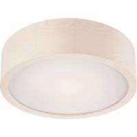 Lamkur Round Zylindrische Deckenleuchte Weiß, 1x E27