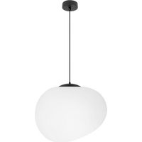 Suspension Candellux Stones Ø30 cm blanc acrylique E27