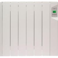 Radiateur Mural à Fluide Thermique - 900 W - Electronique - Aff.lcd - Fil Pilote 6 Ordres- Nf - Ducasa