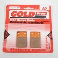 Bremsbelag Gold Fren für Motorrad Fantic 201 Monoshock 1986 AVG