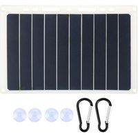 Panneau Solaire, Chargeur Solaire USB, Chargeur De Panneau Solaire, Chargeur De Panneau Solaire pour Chargeur Solaire Panneau Solaire Camping en Plein Air