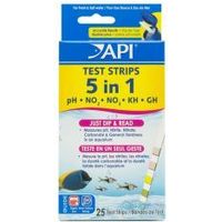 API 5 In 1 Aquarium Test Strips - 55898
