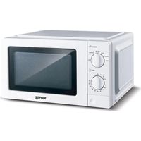 Mikrowelle 20 l, 44,6x24,3x34,8 cm, weiß, 6 Leistungsstufen, Auftaufunktion, 24,5 cm Drehteller