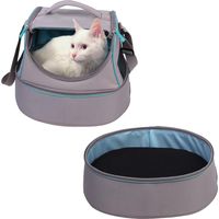 Trasportino per gatti casetta & cuccia 3 in 1 max 8 kg happy cat transformer