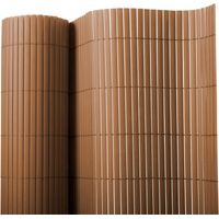 Sichtschutzzaun PVC Braun 120 x 300 cm
