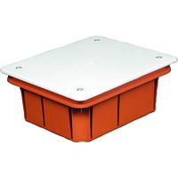 Cassetta Di Derivazione Da Incasso Muro IP40 Con Coperchio e Viti 119X96X45mm FAEG FG10209