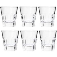Borgonovo London shot set 6 bicchieri liquore 4.2 cl