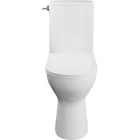 AKW Livenza Plus Close Coupled Toilet with Lever Flush Cistern - Carbamide Soft Close Seat