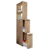 Muebles de baño de madera gabinete de nicho Sadilo XL 183x25x50 - VCM