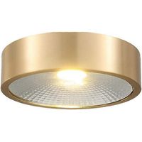 AllCopper Wandleuchte für den Außenbereich, ultradünner LED-Strahler, 3 W/9 W, Kupferoptik, Durchmesser 12 cm