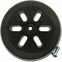 Platorello abrasivo per levigatrice roto-orbitale Bosch GEX 150 AC, PEX 15 AE, GEX 150 Turbo da 150 mm con vite