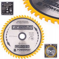 Disco de carburo para madera TDD-255X30X48Z