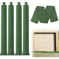 Sac Anti Inondation 4 PCS Sacs de Sable Réutilisables et Résistants aux Inondations 150x19cm pour Protection Contre Les Inondations dans Les Garages, Portes, Caves