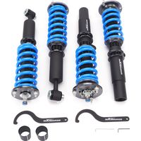 Maxpeedingrods – Amortisseurs combinés filetés pour BMW 5 E39 1995-2003 – Réglage hauteur 25-75mm – Amortissement réglable 24 niveaux – Suspension complète