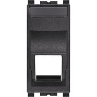VIMAR - 19343.K Abgewinkelter RJ45-Adapter, Grau