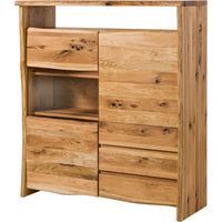 Buffet 131x45 Chêne sauvage huilé Bois naturel PURE OAK 703