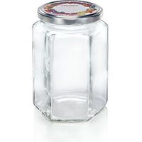 Leifheit 3211 Weckpot esagonale 770 ml vetro argento