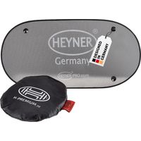 HEYNER® Auto-Sonnenschutz 100 x 50 cm Autofenster Sonnenblende UV Schutz Befestigung mit Saugnäpfen Scheibe Auto Pkw Lkw Babys Kinder
