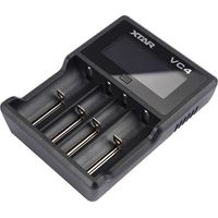 Chargeur de batterie Li-ion & Ni-mh 1a Types A, Aa, Aaa, Aaa, Aaaa Xtar-vc4