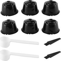 2 Pièces Filtres à Café Réutilisables Compatibles Machines Nespresso DOLCE GUSTO