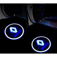 Lumière de projection de porte pour Megane Laguna Talisman Koleos – DC12V-24V – Température couleur 6500K – Installation facile