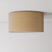 Plafonnier moyen en tissu - Made in Italy