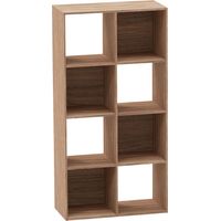 Scaffale SpaceQub a 8 scomparti 67,5x32x134 cm 7house