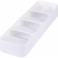 Galileo Casa Portaposate organizer bianco da cassetto 5 scomparti