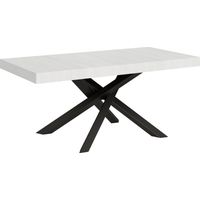Tavolo VOLANTIS 90X180 Bianco Frassino allungabile a 284 cm
