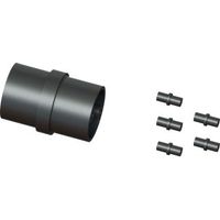 Lot Assembleurs pour 1 Main courante Ø50 mm et 5 Lisses Ø16 mm - Finition RAL7016 Sablé