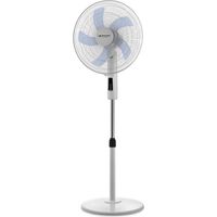 Ventilador de Pie Orbegozo de 3 Velocidades Ventilador Oscilante de 40cm Temporizador de 12h Altura Regulable 130cm