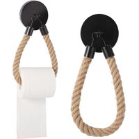 Portaescobillas para Inodoro Escoba de Inodoro Negra Acero Inoxidable 304 Montado en la Pared Impermeable Fácil de Limpiar para Inodoro Baño Inodoro con portaescobillas antibacteriano