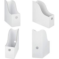 Estantería plegable, multifuncional, estable, extensible, con sujetalibros ajustable, organizador, para oficina en casa, estante de almacenamiento, escritorio (12 piezas)