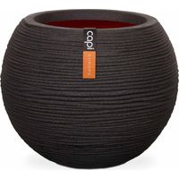 Vaso da fiori Capi Pot Nature Rib rotondo 40 x 32 cm nero KBLR270 424217