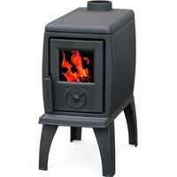 Plamen Gusskaminofen Trenk Mit Herdplatte und 8,9 kW