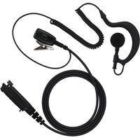 Micro-casque sans fil avec PTT et oreillette pour talkie-walkie STP9000