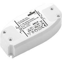 Dehner Elektronik SE 8-12VL Trasformatore per LED Tensione costante 8 W 0.67 A 12 V/DC adatto per mobili, Protezione so