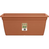 VASO FIORIERA MEDITERRAN TERRACE TROUGH 80CM TERRACOTTA