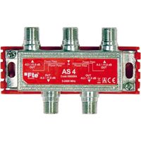 Divisor TV/SAT FTE a 4 Salidas Clase A 5-2400 MHz 11,5 dB AS4