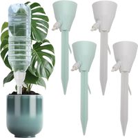 4 pièces cone arrosage, Arrosage Automatique pour Plantes, D'intérieur Ampoules D'arrosage Distributeur D'eau pour Plantes Globe D'arrosage arosoires extérieur pour Jardin Maison Extérieur