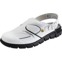 Abeba Berufsschuh Clog weiß/schwarz 37335, OB, EU-Schuhgröße: 46