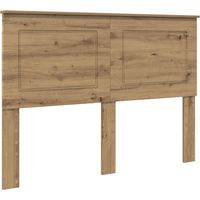 vidaXL Tête de lit Chêne Artisanal Bois d’ingénierie