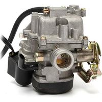 BEBUSINGOTO GY6 60cc PD19J 19mm Mopedvergaser für Motorrad/Roller 50/49