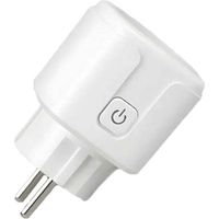 EIGHTREE WLAN-Smart-Steckdose, 16 A, 3680 W, kompatibel mit Alexa, Google Home und SmartThings, Energieverbrauchsüberwachung, 2,4-GHz-WLAN erforderlich