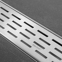 Easy Drain Multi grille simple Fixt 1 100cm inox