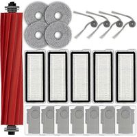 BARKBUSTERS Kit d'accessoires pour aspirateur robot Roborock QV 35A/QR 798/QV 35S (pièces de rechange pour QV 35A et QV 35S)
